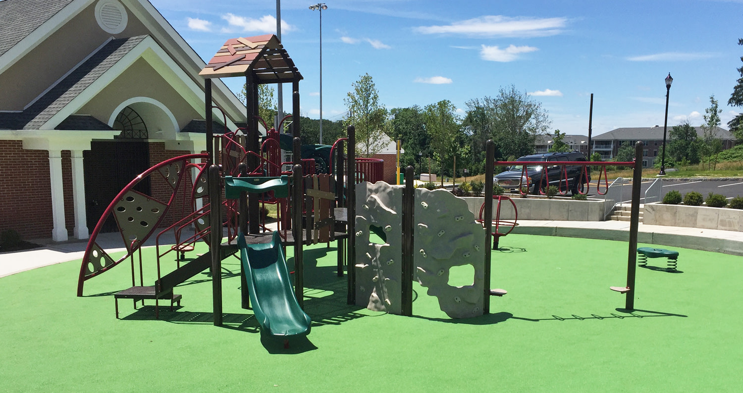 New Jersey Playground Design at Hilltop Park in Verona, New Jersey